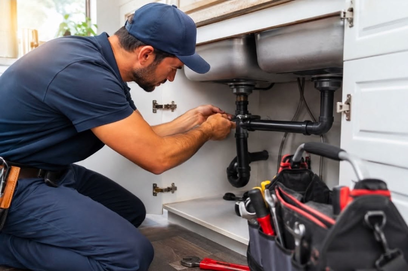 Commercial plumbing and handyman services